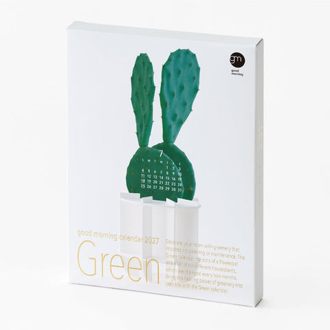 Green 2027 Calendar