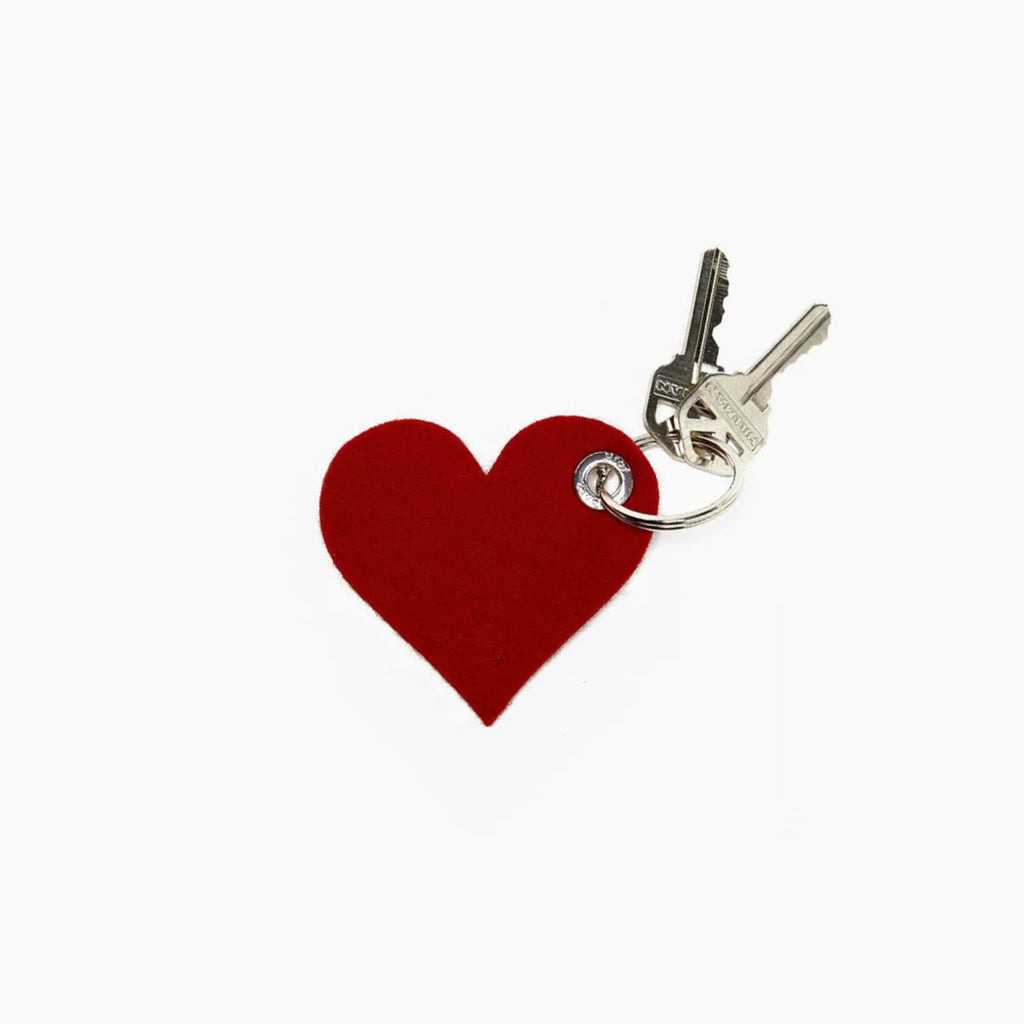 Red Heart Keychain