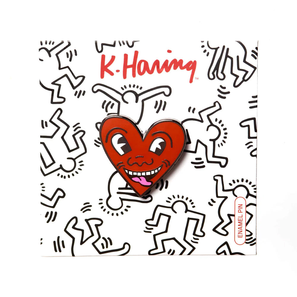 Keith Haring: Heart Pin – MOCA Store