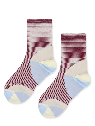 Ping Pong Sporty Short Crew Socks