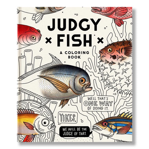 Judgy Fish Coloring Book