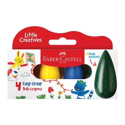 Little Creatives: Easy Grasp Bulb Crayons Set