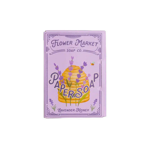 Lavender Honey Paper Soap