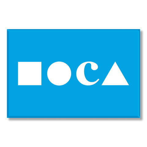 Blue MOCA Magnet