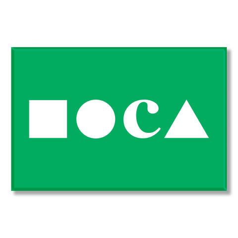 Green MOCA Magnet