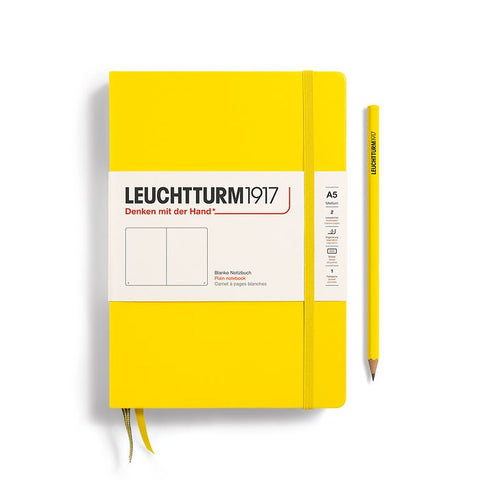 Leuchtturm A5 Plain Notebook