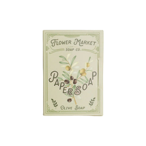 Olive Oil Paper Soap