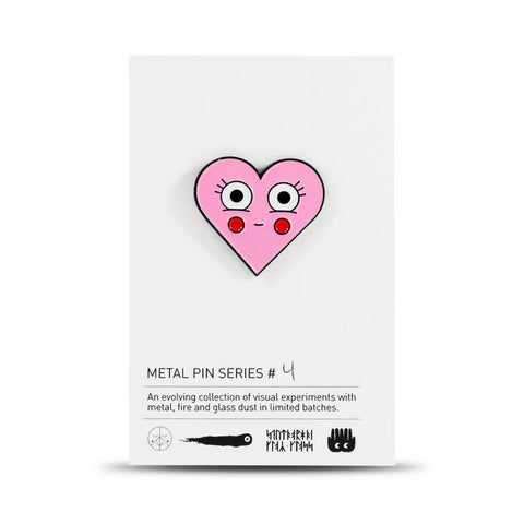 Pink Heart Pin