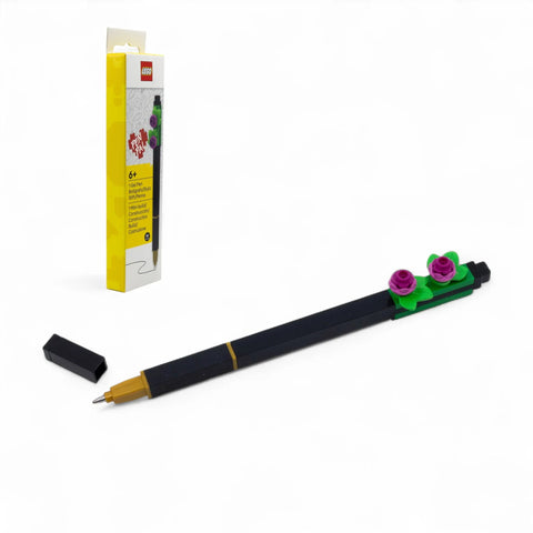 Lego Gel Pen: Botanical Bright Purple