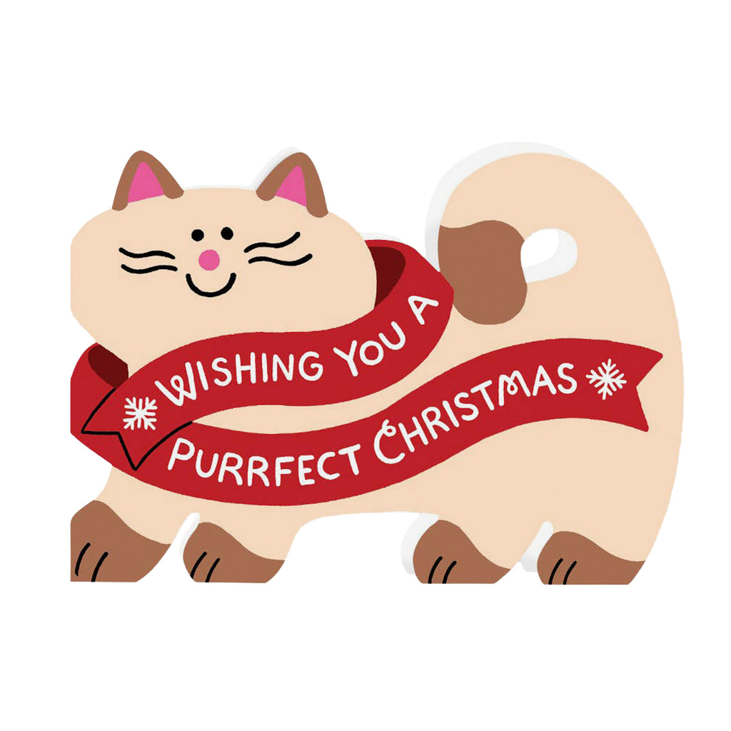 Merry Christmas Cat Card