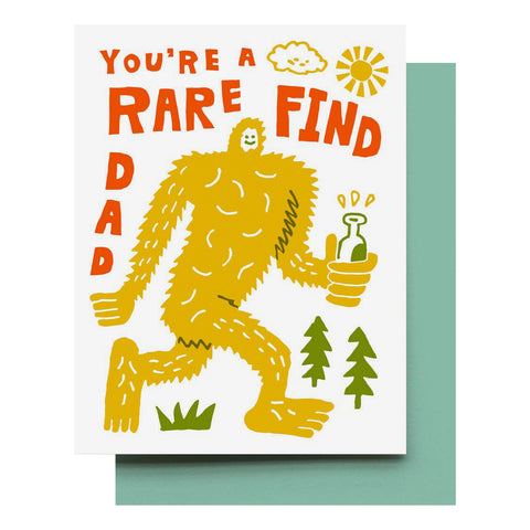 Rare Find Dad Card