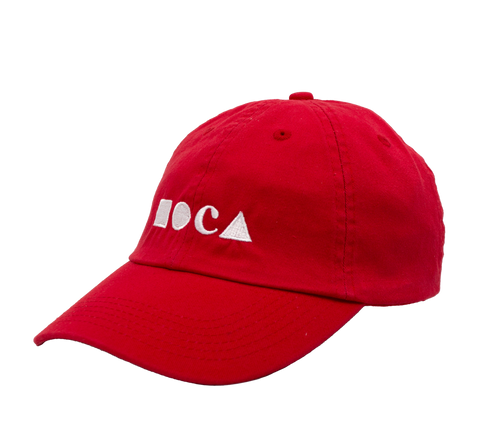 MOCA Red Dad Cap