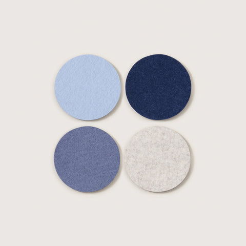 Social Hour Bierfilzl Set of 4