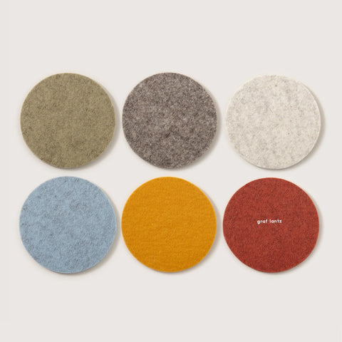 Desert Sun Bierfilzl Set of 6