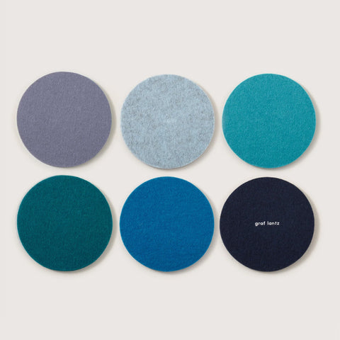 Ocean Bierfilzl Set of 6