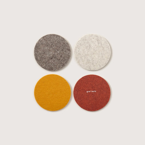 Desert Sun Bierfilzl Set of 4