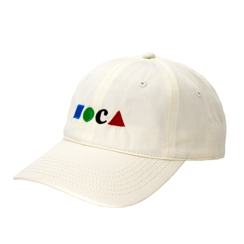 MOCA Classic Logo Natural White Dad Hat