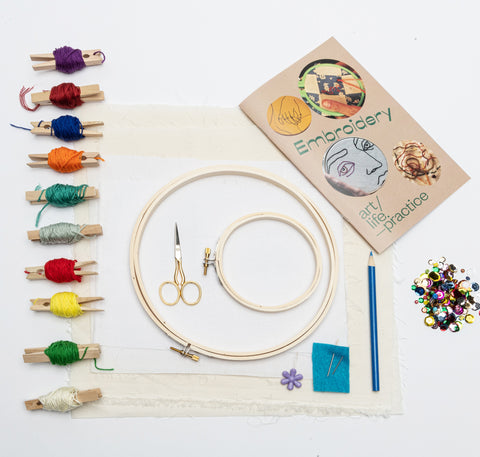 Art Life Practice: DIY Embroidery Kit
