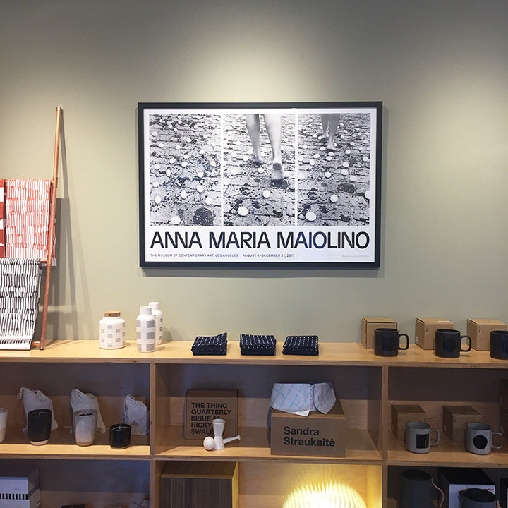 Anna Maria Maiolino: Exhibition Poster (Between Lives)