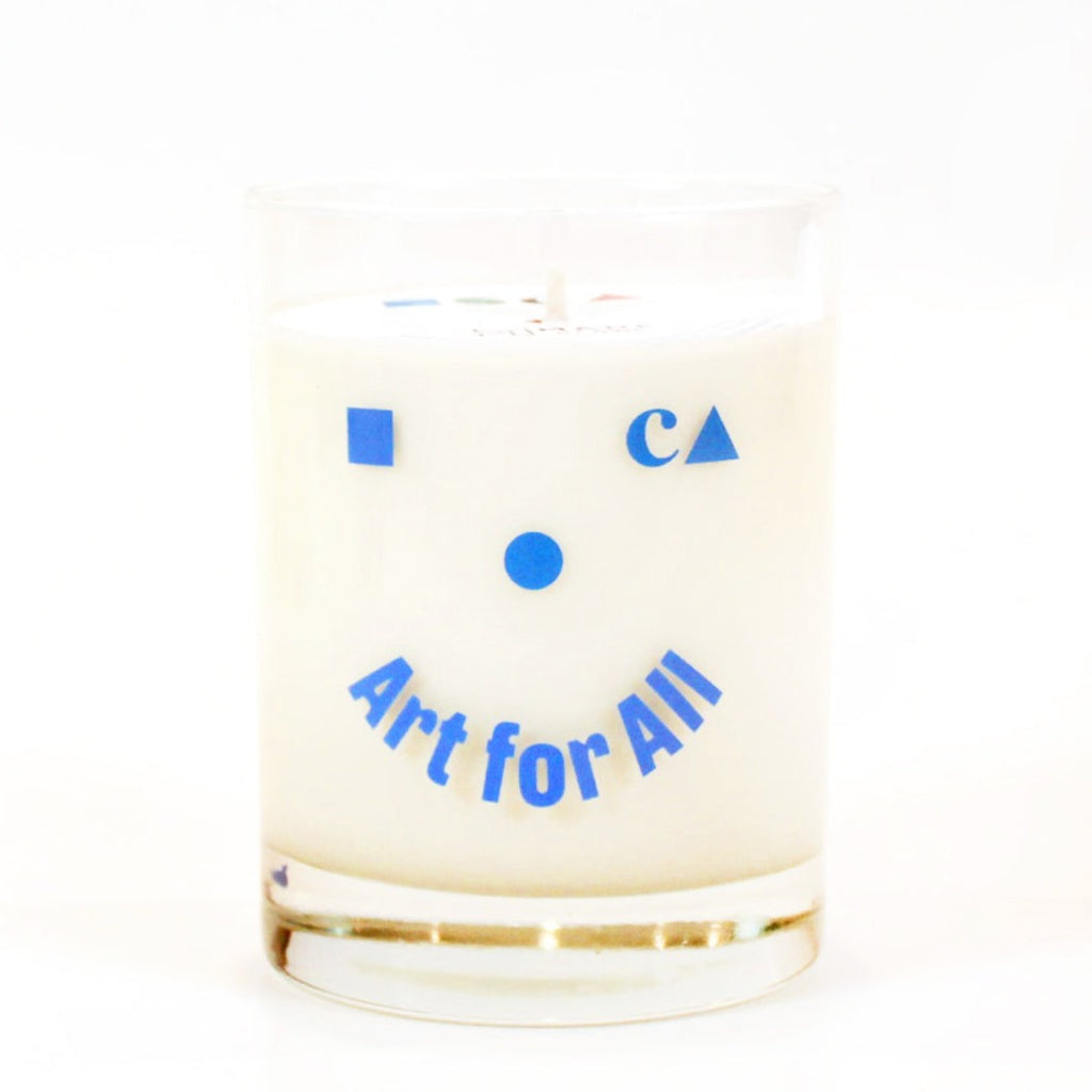 Art For All Candle in Blue