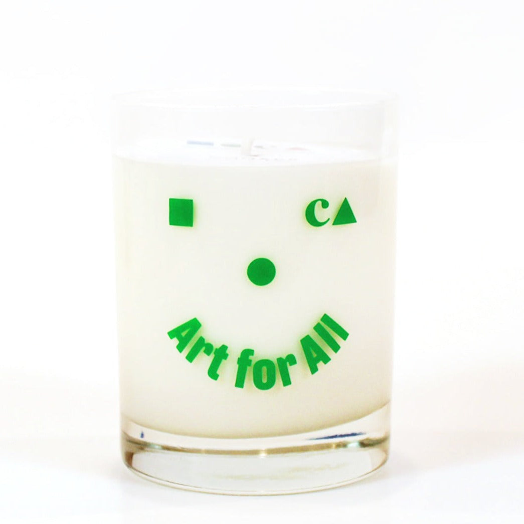 Art for All Candle in Green