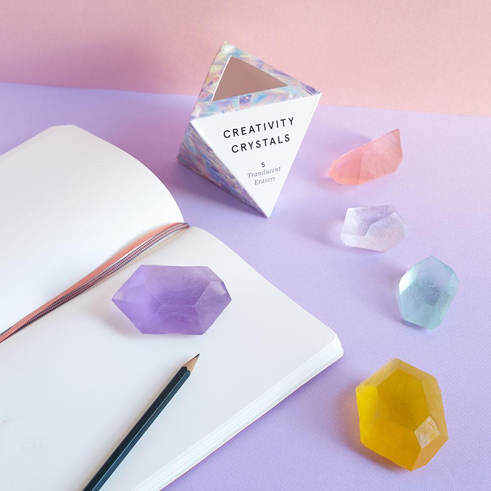 Creativity Crystals Eraser Set