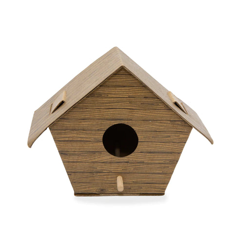 DIY Bird House - Log Cabin