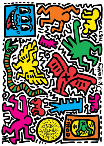Keith Haring: Pop Shop Tokyo Sticker Pack
