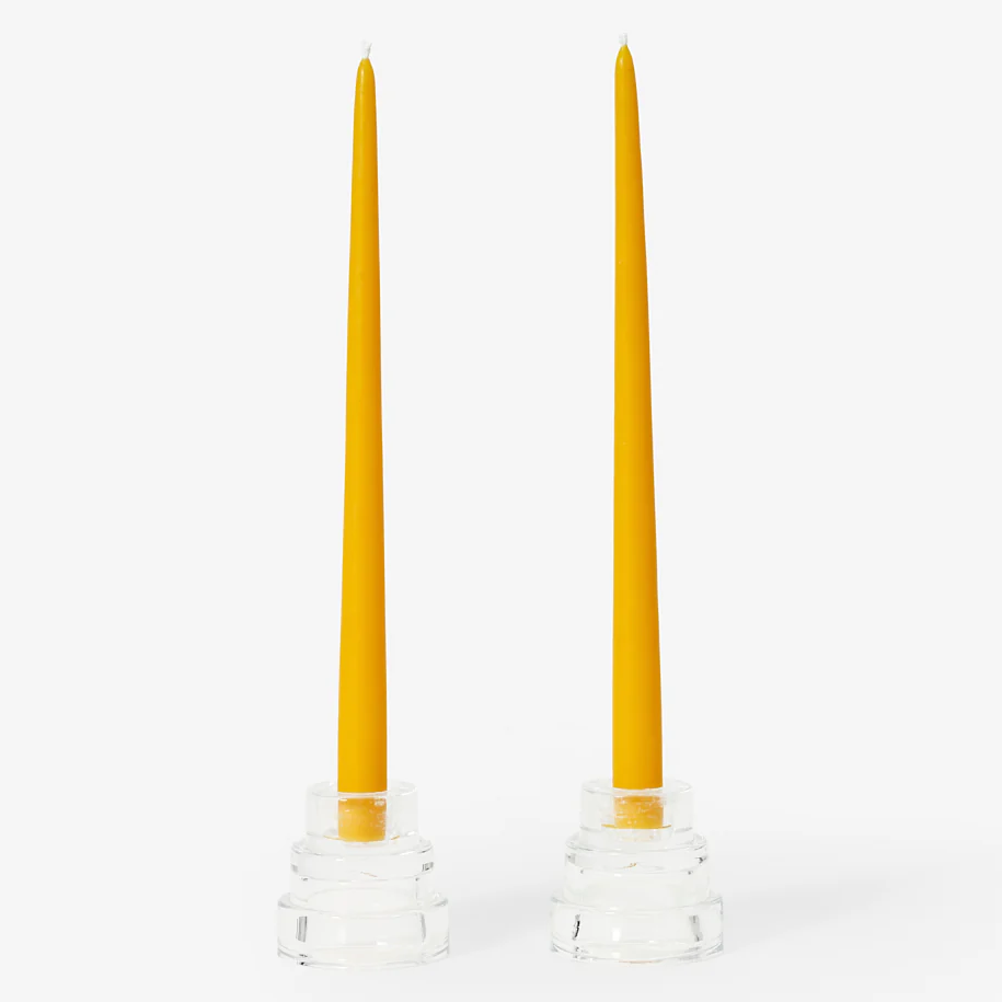 Honey I'm Home Beeswax Candles in Yellow