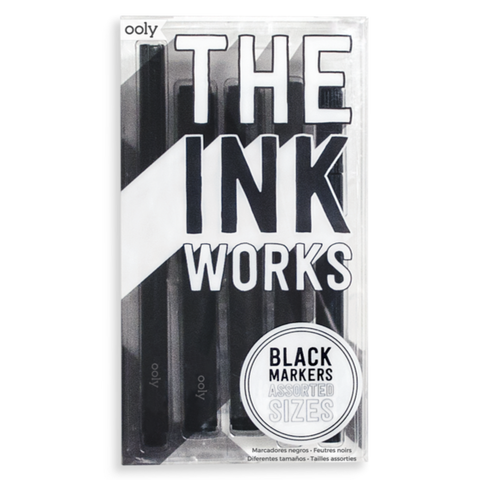 The Ink Works: Assorted Black Markers