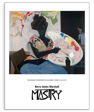 Kerry James Marshall Exhibition Poster, Untitled (Painter)