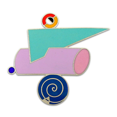 Peter Shire for ACME: Laurel Brooch