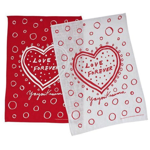 Yayoi Kusama: Love Forever Domestic Art Towel Set