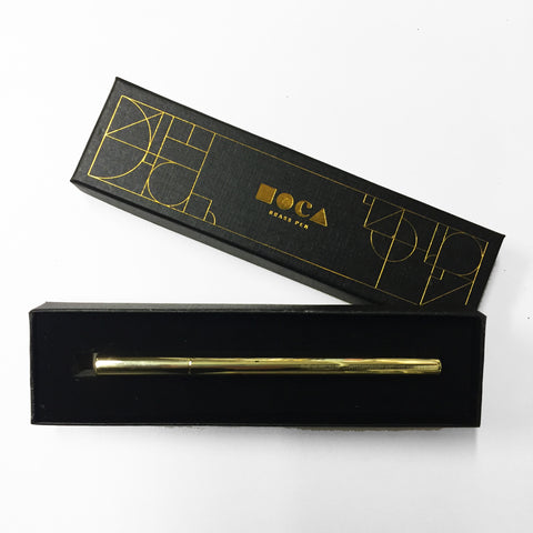 MOCA x Poketo Brass Pen