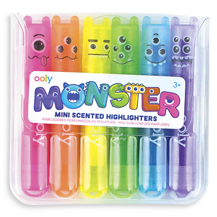 Monster Mini Scented Highlighters