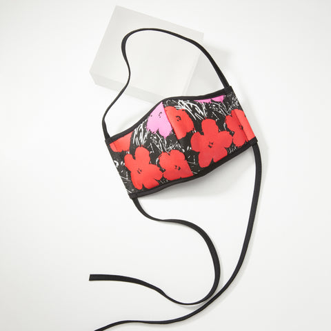 MOCA Mask: Andy Warhol "Flowers"
