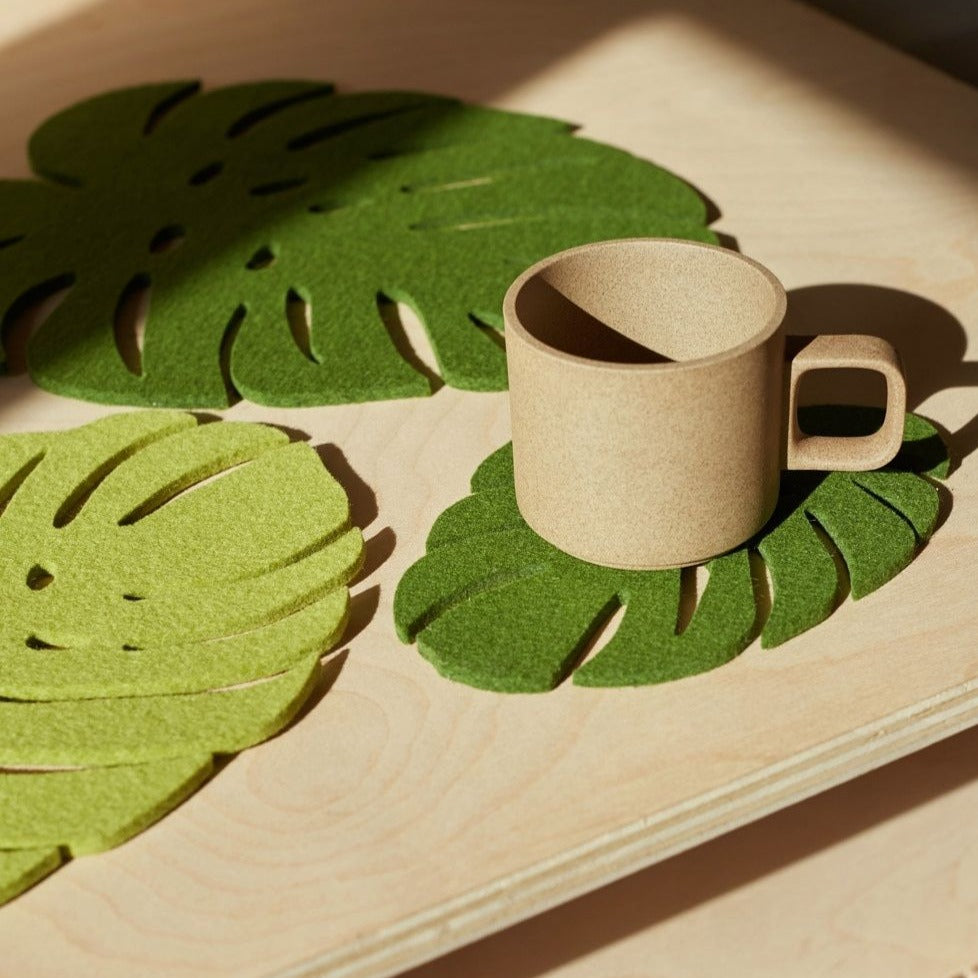 Large Monstera Leaf Trivet