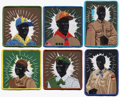 Kerry James Marshall Scout Series Embroidered Patch Set of Six