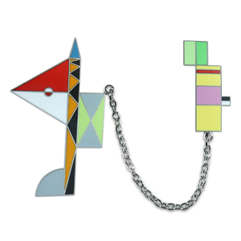 Peter Shire for ACME: Skyhook 2 Brooch