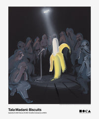 Tala Madani: Biscuits Poster (A Banana is Speaking) – MOCA Store