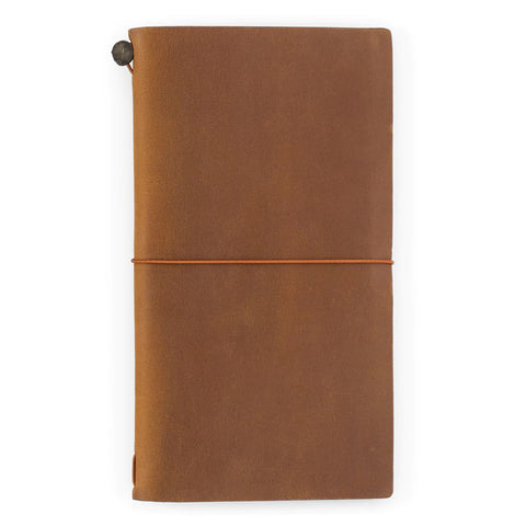 Traveler's Notebook Camel Leather Cover