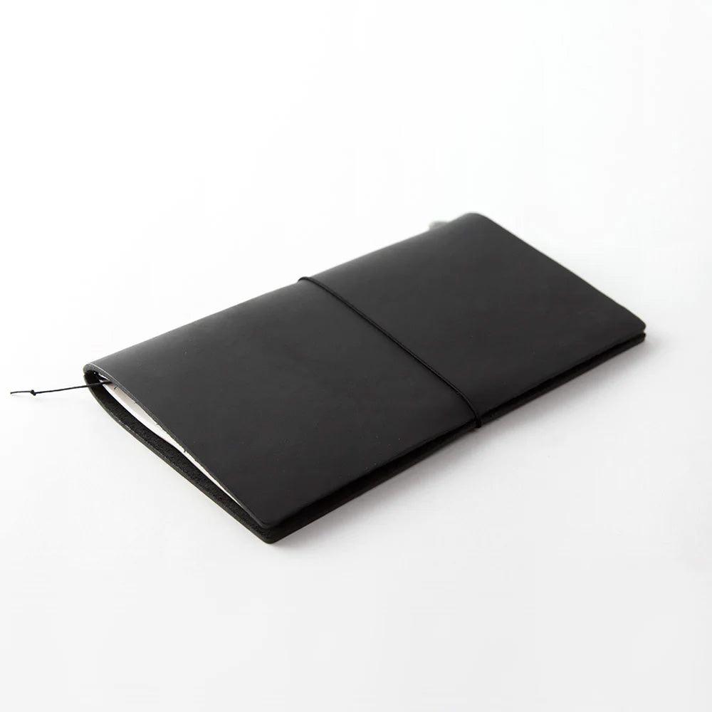 Traveler's Notebook Black Leather Cover