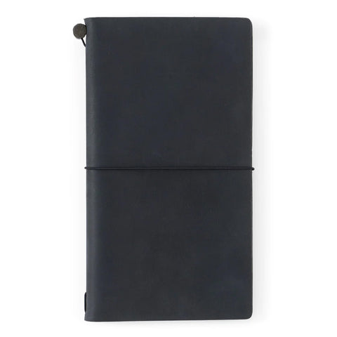 Traveler's Notebook Black Leather Cover