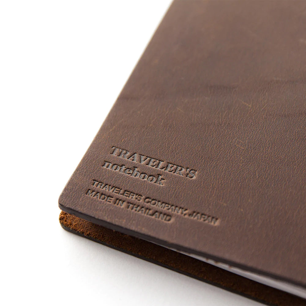 Traveler's Notebook Brown Leather Cover