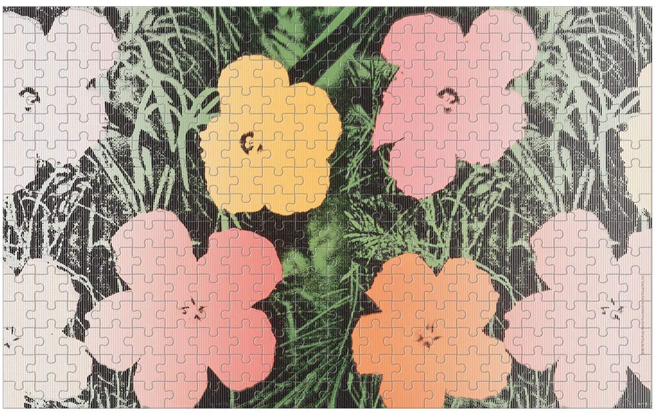 Andy Warhol: Flowers Lenticular Puzzle