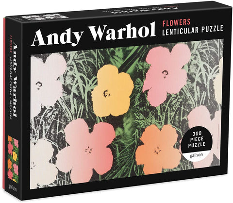 Andy Warhol: Flowers Lenticular Puzzle