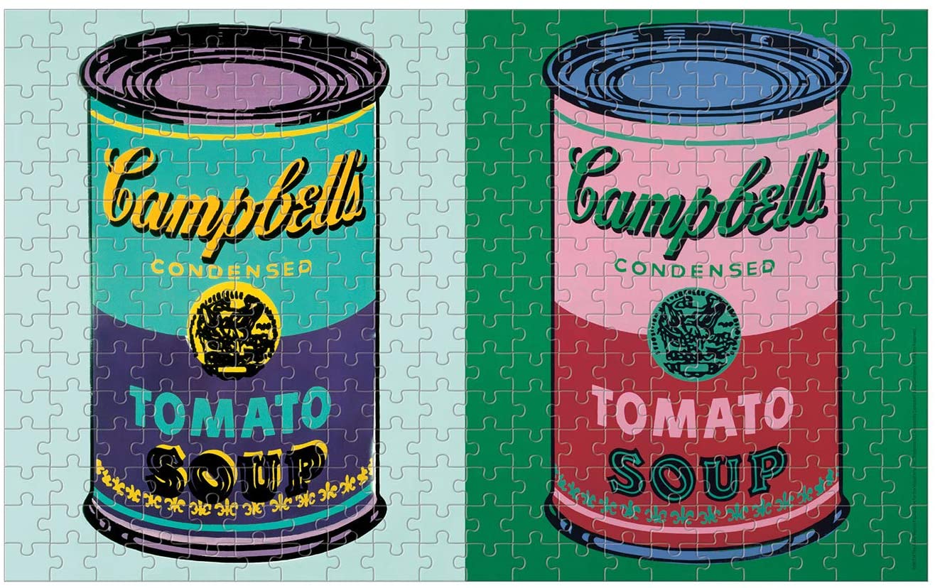 Andy Warhol: Soup Cans Lenticular Puzzle