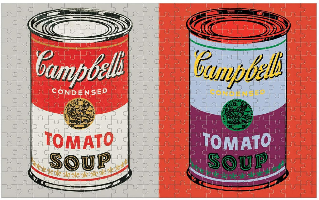 Andy Warhol: Soup Cans Lenticular Puzzle
