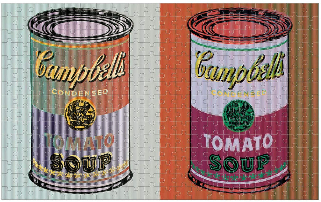 Andy Warhol: Soup Cans Lenticular Puzzle