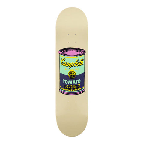 Andy Warhol Eggplant Soup Can Skate Deck